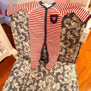 Guess Kids Red Stripe One Piece